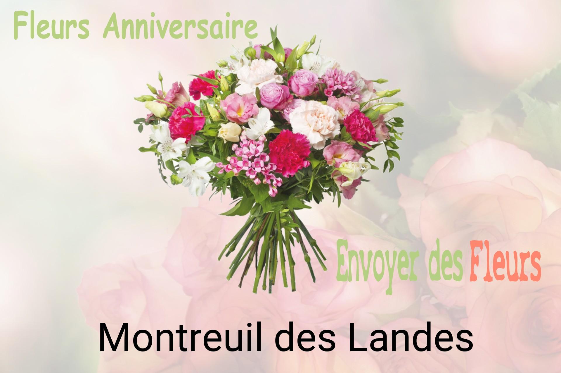 Bouquet de fleurs d’anniversaire livré à Montreuil-des-Landes