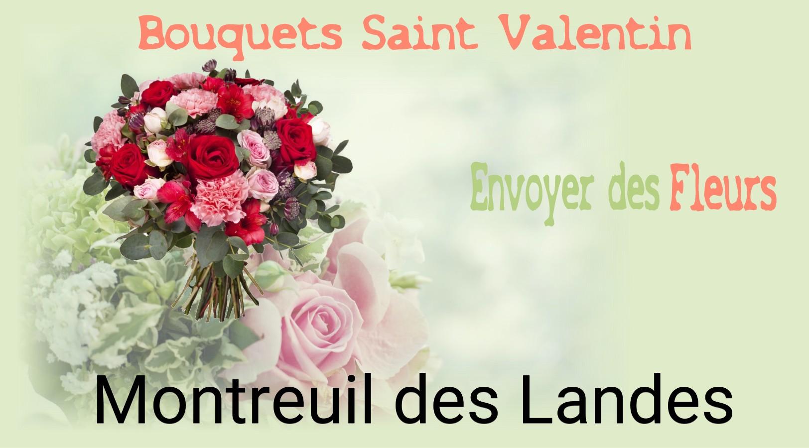 Roses de Saint-Valentin livrées à Montreuil-des-Landes